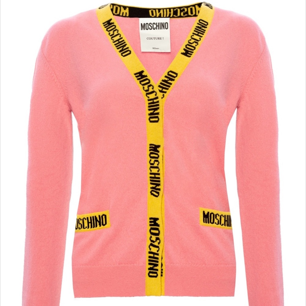 MOSCHIINO COUTURE LOGO CARDIGAN - Picture 8 of 12